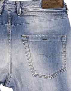 DIESEL BELTHER 0827F - Herren Jeans Hose Blau